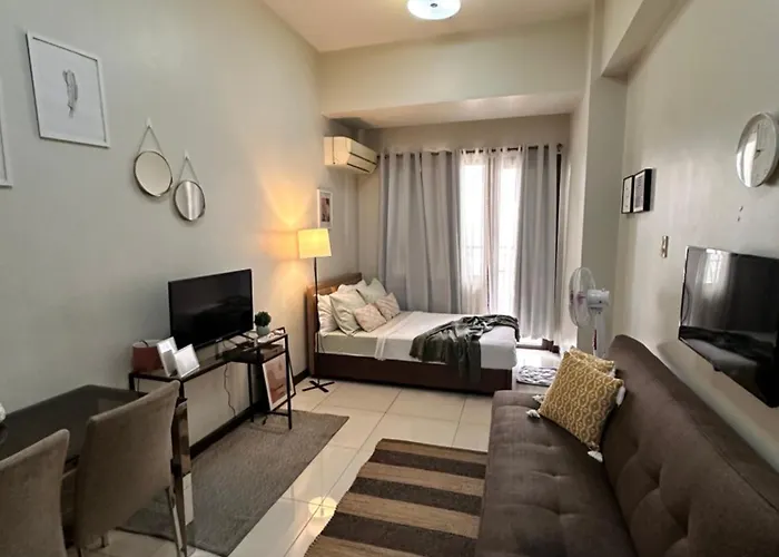 Comfy In Malate For 4 - Admiral Baysuites Apartment Manila