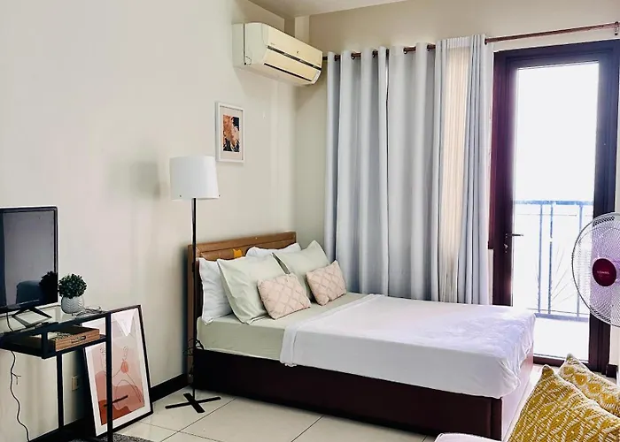 Comfy In Malate For 4 - Admiral Baysuites Apartment Manila